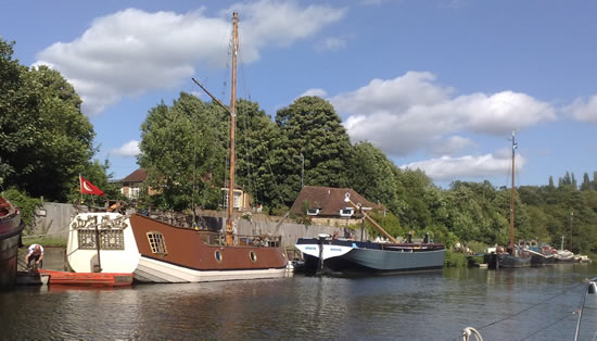 Barges at Allington